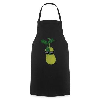 Jackfruit - Cooking Apron - black - Front - AI Model Male 185 dark (185cm)