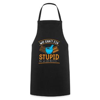 Pharmacy Technician Pharmacy Technician Gift - Cooking Apron - black - Front - AI Model Male 185 dark (185cm)