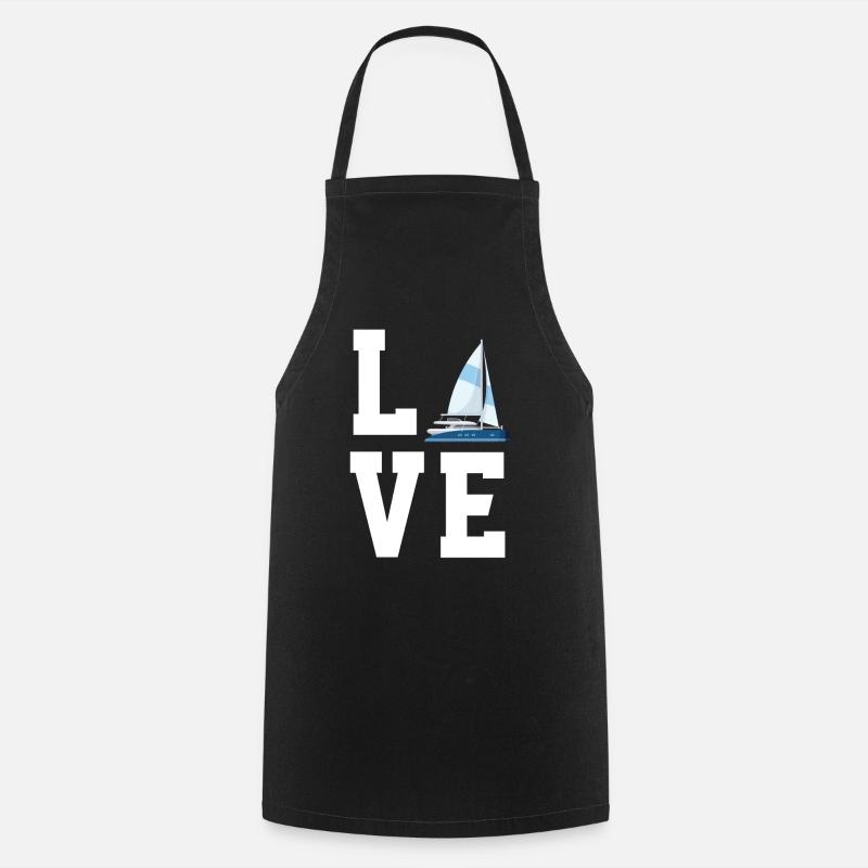 Catamaran - Tablier de cuisine - noir