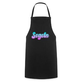 Sail - Cooking Apron - black - Front - AI Model Male 185 dark (185cm)