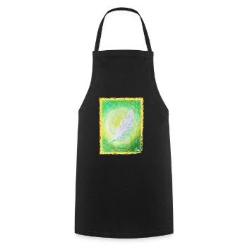 Plume de naturel - Sonja Ariel von Staden - Tablier de cuisine - noir - Devant - AI Model Male 185 dark (185cm)