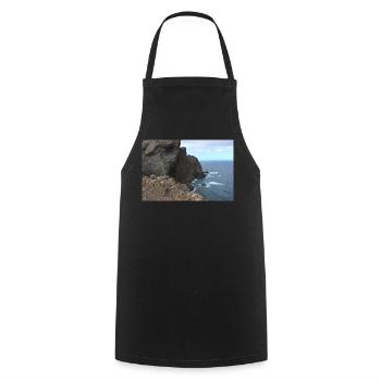 Affiche Madère Portugal - Tablier de cuisine - noir - Devant - AI Model Male 185 dark (185cm)