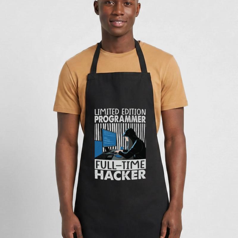 Programmeur en édition limitée Hacker à temps plein - Funn Tablier de cuisine