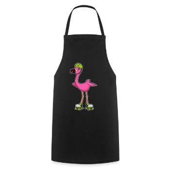 Patins à roulettes Flamingo - Tablier de cuisine - noir - Devant - AI Model Male 185 dark (185cm)