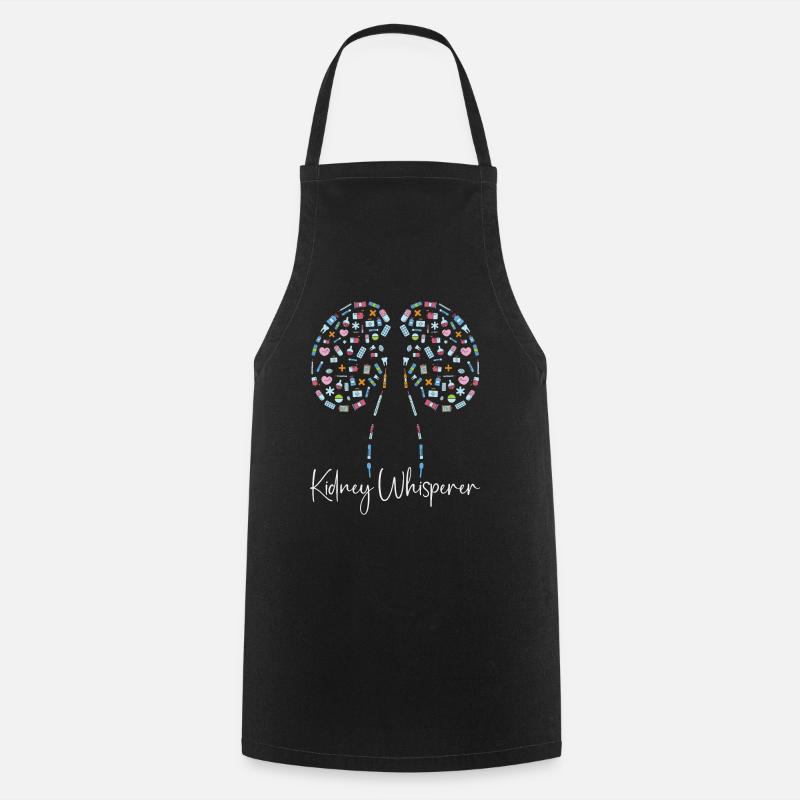 Dialysetechniker Nephrologie Dialyse Cool Geschenk - Kochschürze - Schwarz