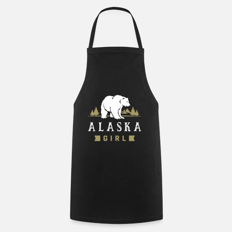 Filles de l’Alaska - Tablier de cuisine - noir