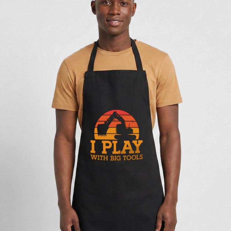Construction Workers Excavators Excavator Driver Excavator Gift Cooking Apron