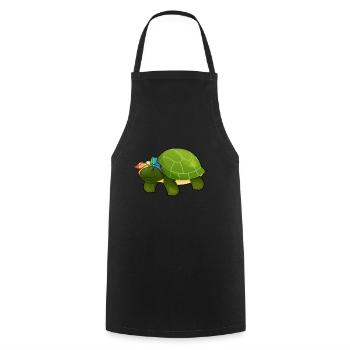 Tshirt autistique Autimus Cadeau Asperger Enfants - Tablier de cuisine - noir - Devant - AI Model Male 185 dark (185cm)