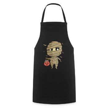 Halloween Gift Killer Skeleton Killer Horreur - Tablier de cuisine - noir - Devant - AI Model Male 185 dark (185cm)