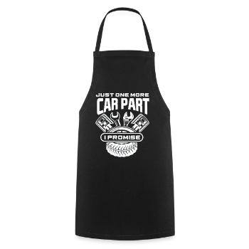 Pièces de mécanique automobile - Tablier de cuisine - noir - Devant - AI Model Male 185 dark (185cm)