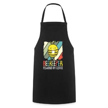 Cadeau d'apiculteur apiculteur abeille abeille - Tablier de cuisine - noir - Devant - AI Model Male 185 dark (185cm)