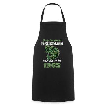 Legendary 57 years old gift for the 57th birthday - Cooking Apron - black - Front - AI Model Male 185 dark (185cm)