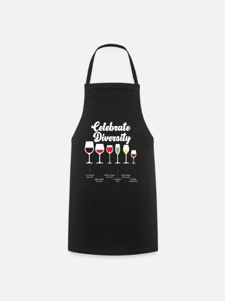 Sommelier Wine Drinking Tasting - Kochschürze - Schwarz