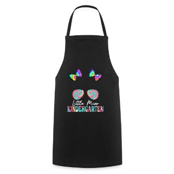 Chemise de la rentrée scolaire Little Miss Kindergarten - Tablier de cuisine - noir - Devant - AI Model Male 185 dark (185cm)