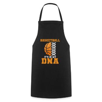 Basketball It's In My DNA Basketballer - Kochschürze - Schwarz - Vorne - AI Model Male 185 dark (185cm)