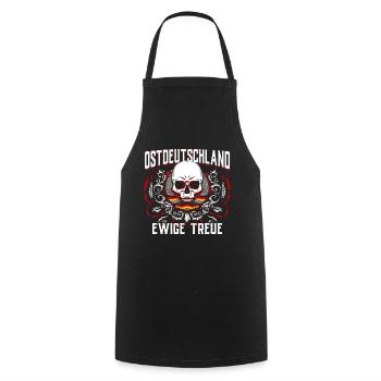 Ostdeutschland Geschenk Osten Ossi DDR Ostalgie - Kochschürze - Schwarz - Vorne - AI Model Male 185 dark (185cm)