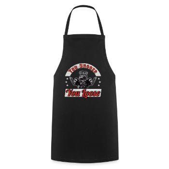 Racing Driver Racing Car Tuning Racing Motorsport - Cooking Apron - black - Front - AI Model Male 185 dark (185cm)