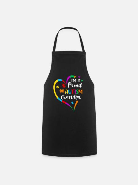 Autism - Cooking Apron - black