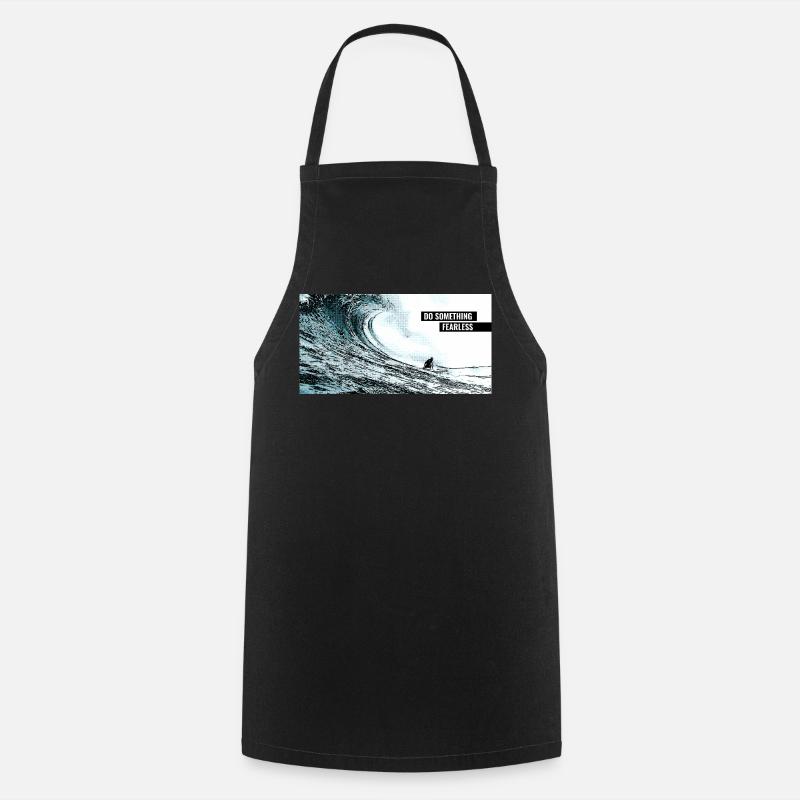 Do Something Fearless - Cooking Apron - black