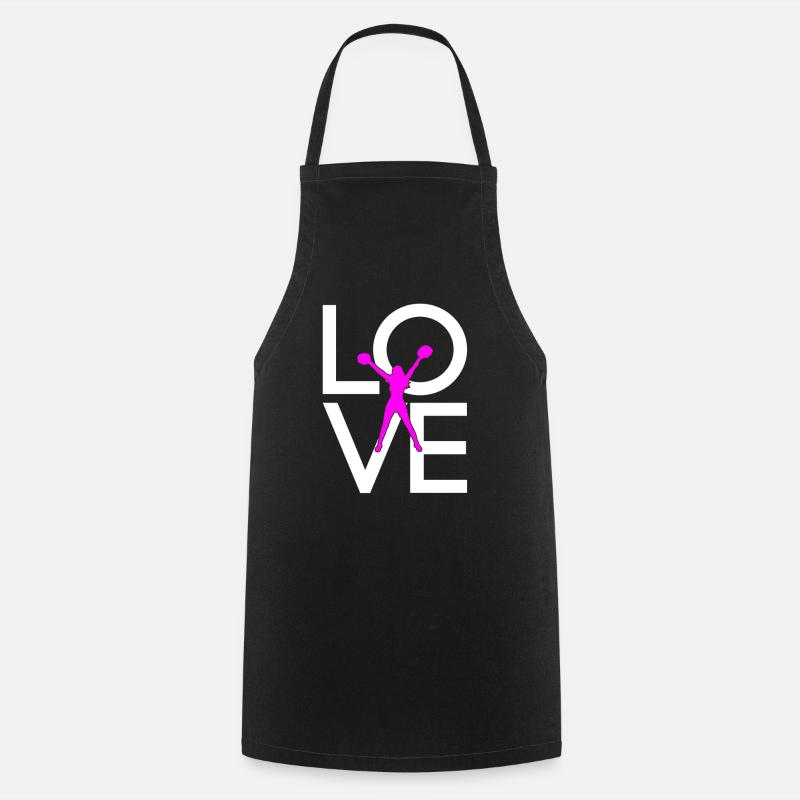 cheerleading - Tablier de cuisine - noir