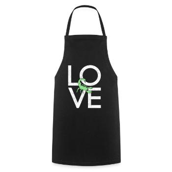 Scorpion - Cooking Apron - black - Front - AI Model Male 185 dark (185cm)