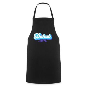 Holiday Trip Egypt Red Sea Dahab - Cooking Apron - black - Front - AI Model Male 185 dark (185cm)