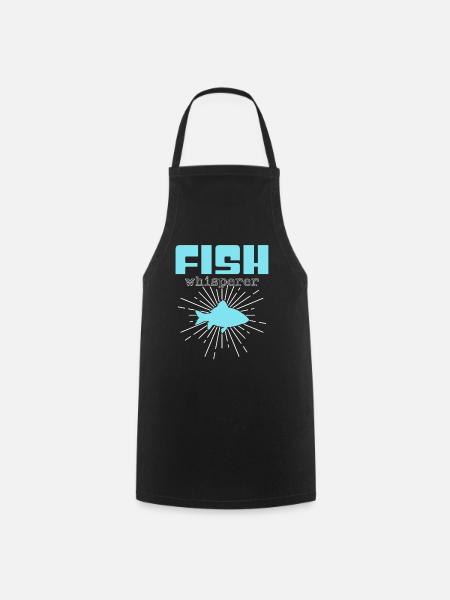 fish whisperer - Kochschürze - Schwarz