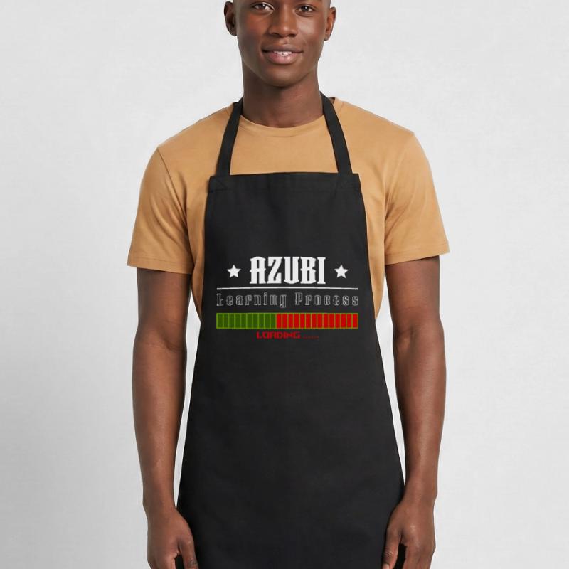 AZUBI learning process loading tshirt Kochschürze