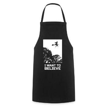 Horror Horror Movie Outfit Movie Fetival Halloween - Cooking Apron - black - Front - AI Model Male 185 dark (185cm)