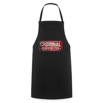 Worlds Okayest Prospector Gold Miner - Cooking Apron - black - Front - AI Model Male 185 dark (185cm)