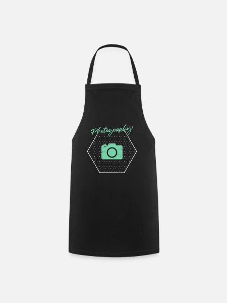Fotografie - Kochschürze - Schwarz