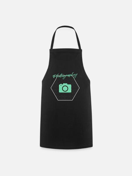 Fotografie - Kochschürze - Schwarz