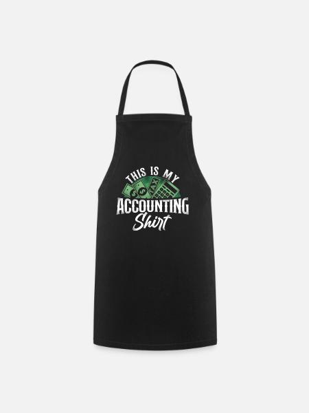 Accountant Bookkeeper Accounting - Kochschürze - Schwarz
