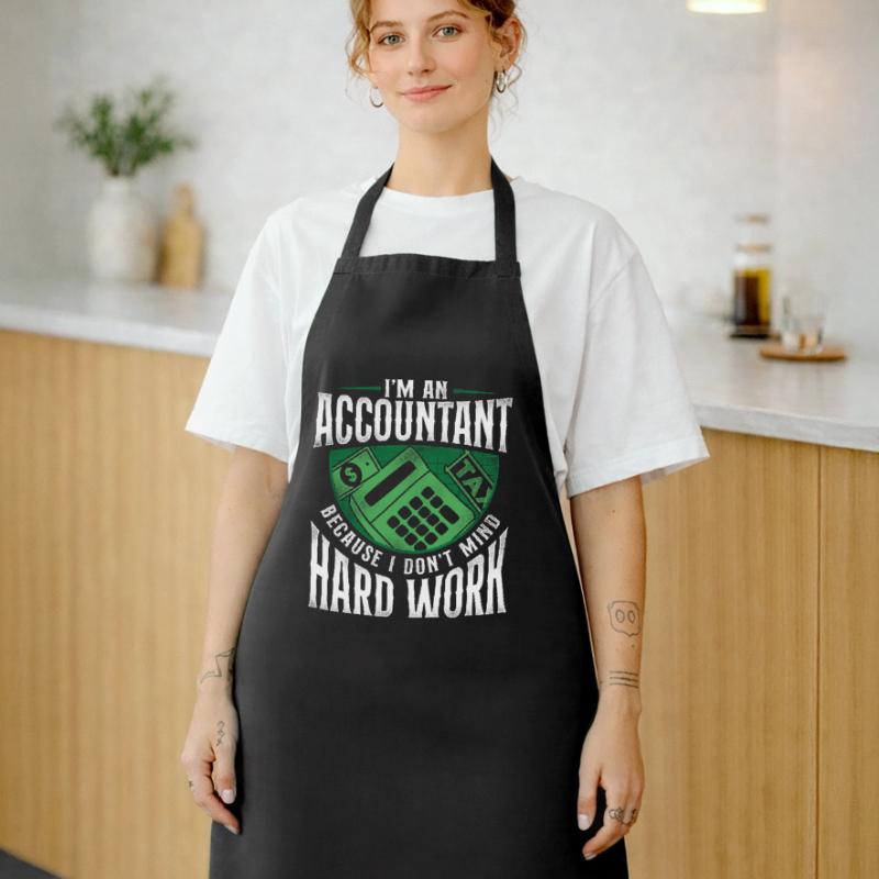 Comptable Comptable Comptable Comptabilité Tablier de cuisine