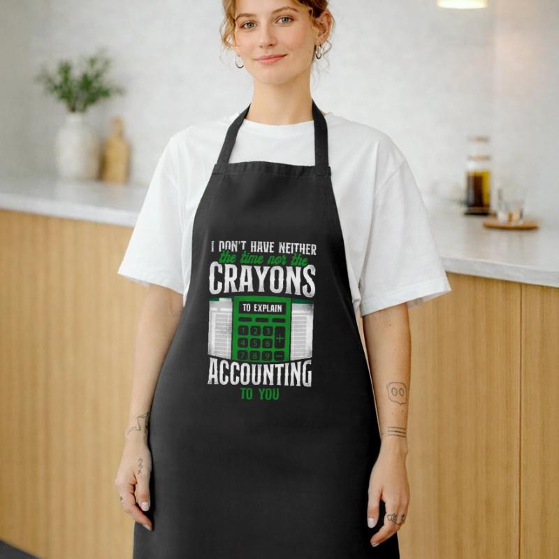 Comptable Comptable Comptable Comptabilité Tablier de cuisine
