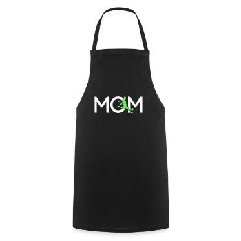 Fußball Mama - Kochschürze - Schwarz - Vorne - AI Model Male 185 dark (185cm)