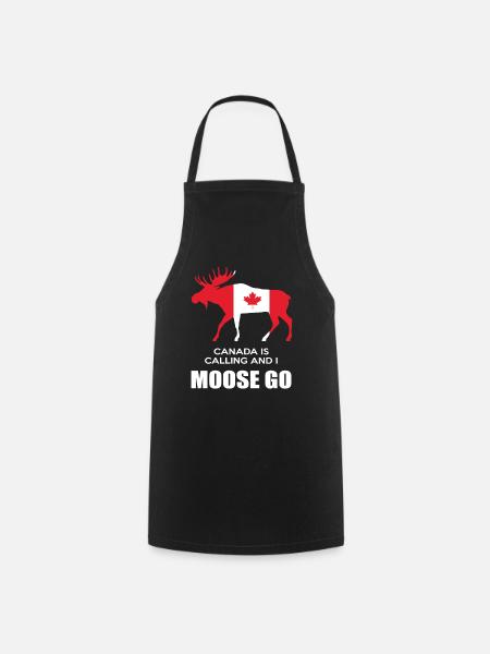 Orignal du Canada - Tablier de cuisine - noir