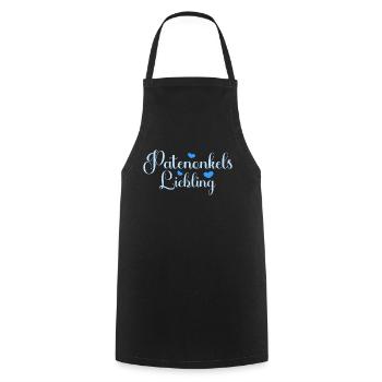 Patenonkels Liebling Patenkind Patenonkel - Kochschürze - Schwarz - Vorne - AI Model Male 185 dark (185cm)