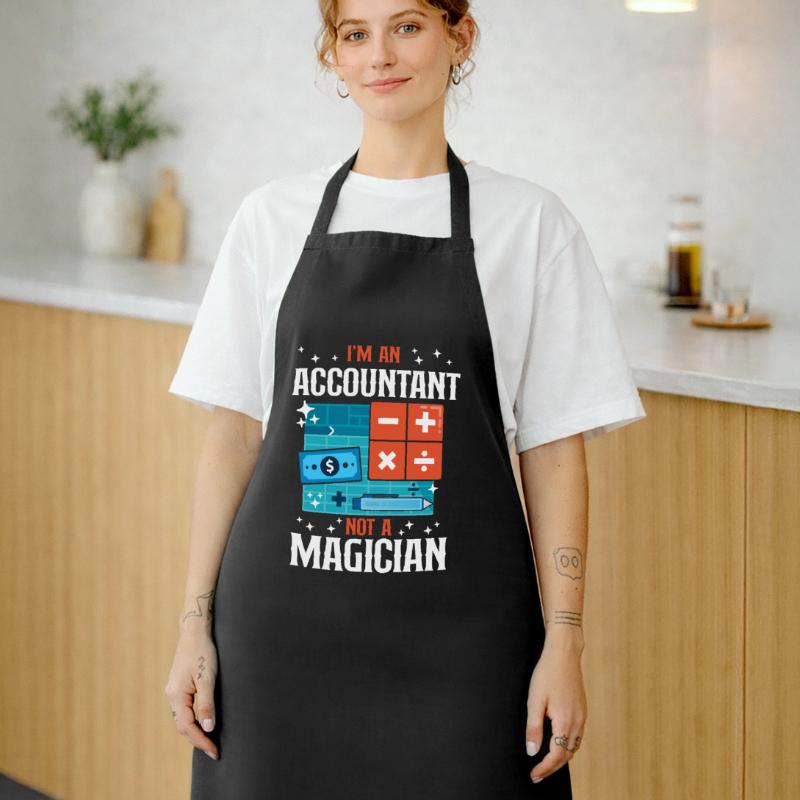 Comptable Comptable Comptable Comptabilité Tablier de cuisine