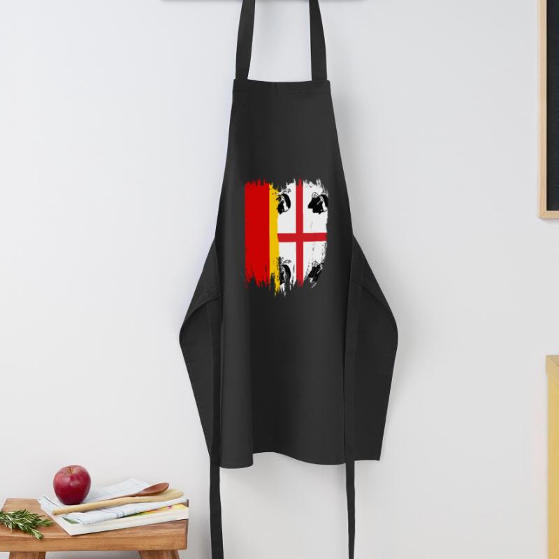 Sardaigne Drapeau sarde Sardaigne Sardaigne Tablier de cuisine