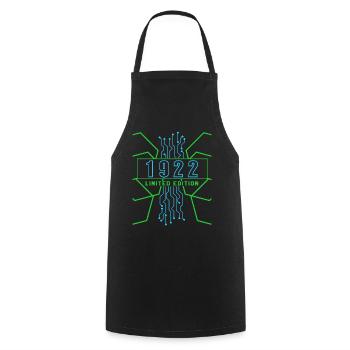 Anniversaire 1922 Gaming Limited Edition Gamer - Tablier de cuisine - noir - Devant - AI Model Male 185 dark (185cm)