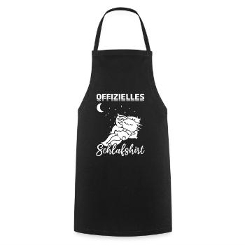 Offizielles Axolotl Schlafshirt Cute Axolotl Lover - Kochschürze - Schwarz - Vorne - AI Model Male 185 dark (185cm)