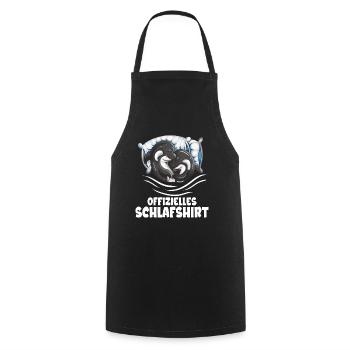Schlafshirt Orca Paar Kinder Erwachsene Schafen - Kochschürze - Schwarz - Vorne - AI Model Male 185 dark (185cm)