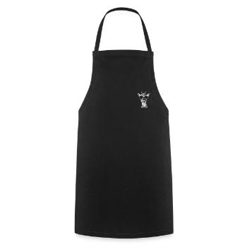 Giraffe Lover Funny Giraffe with Sunglasses I Funn - Cooking Apron - black - Front - AI Model Male 185 dark (185cm)