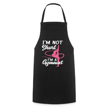 Proud Gymnast Athlete Training Gift - Cooking Apron - black - Front - AI Model Male 185 dark (185cm)