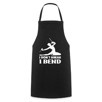 Rhythmic gymnastics Gymnastics - Cooking Apron - black - Front - AI Model Male 185 dark (185cm)