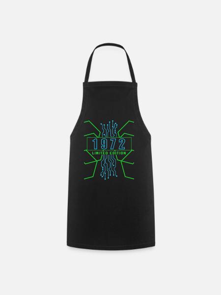 Anniversaire 1972 Gaming Limited Edition Gamer - Tablier de cuisine - noir
