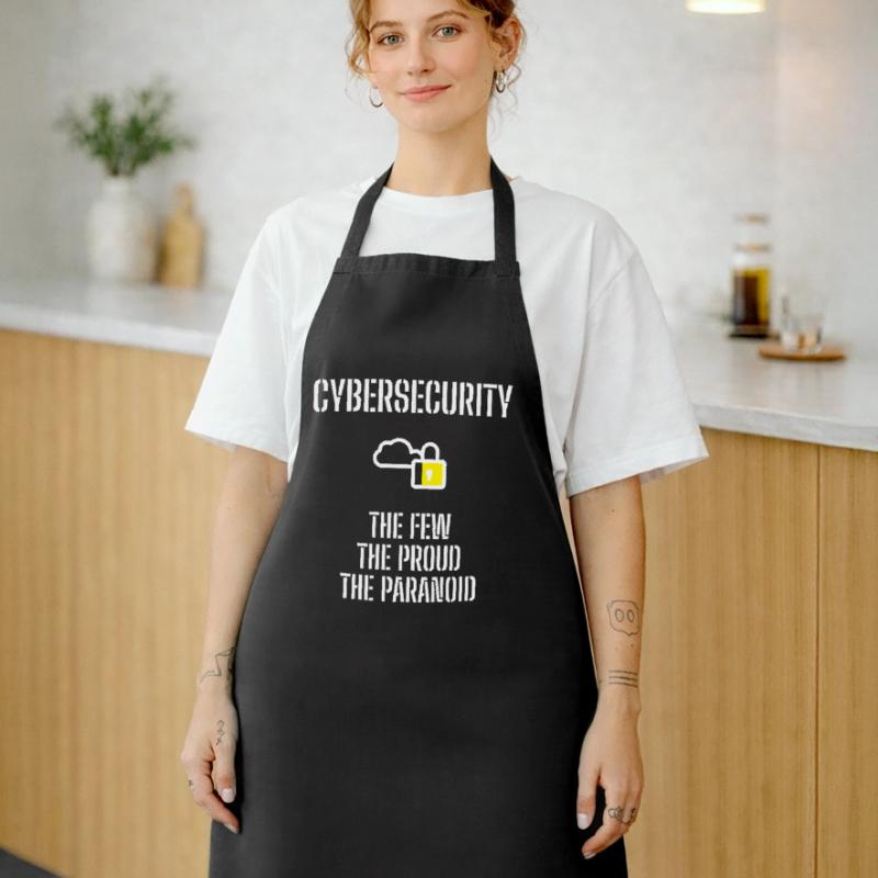 Cybersecurity - IT Security Computer Scientists Cooking Apron