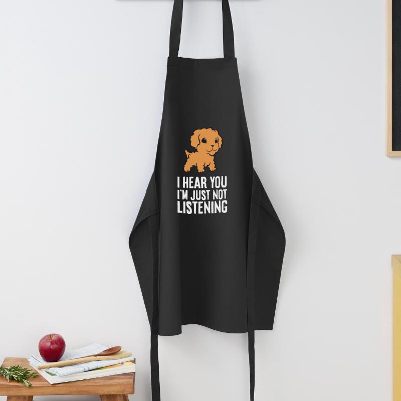 Cavapoo je t’entends, je n’écoute tout simplement pas Tablier de cuisine