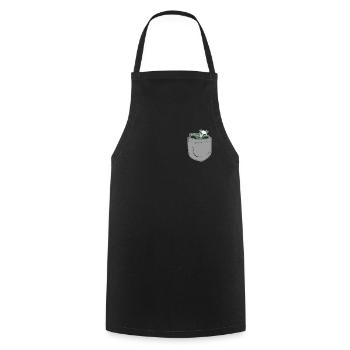 Tracteur de poche agricole agricole - Tablier de cuisine - noir - Devant - AI Model Male 185 dark (185cm)